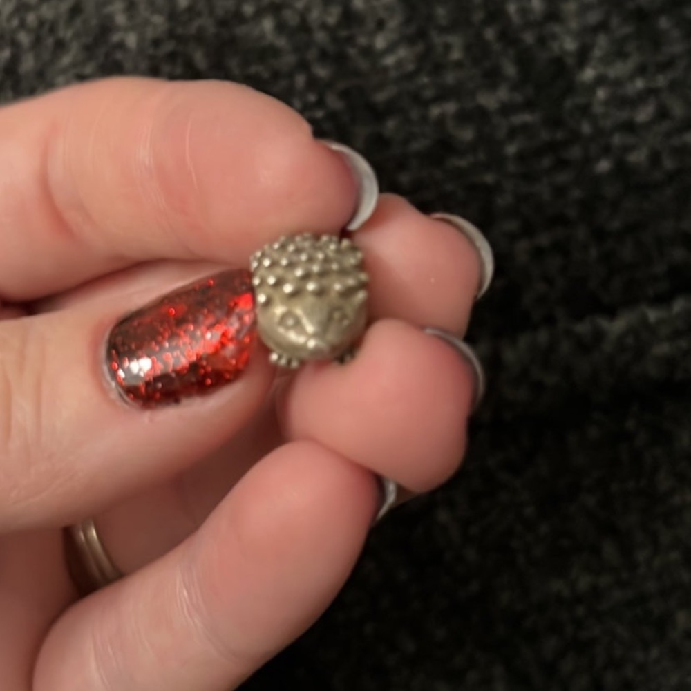 Cute hedgehog authentic Pandora charm